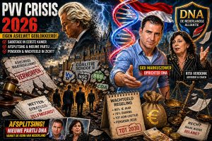 Geert Wilders PVV crisis Eerste Kamer asielwet blokkade en oprichting DNA partij Markuszower Verdonk.