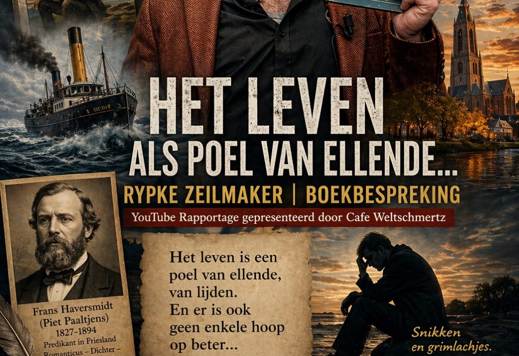 Rypke Zeilmaker bespreekt Piet Paaltjens, Friese romantiek, existentialisme en de Oera Linda bij Café Weltschmerz.