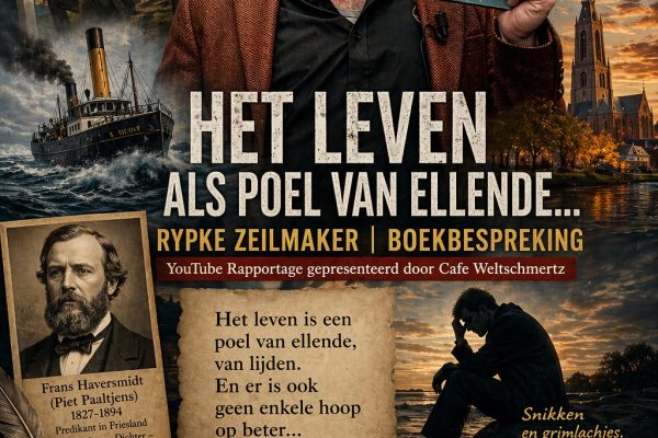 Rypke Zeilmaker bespreekt Piet Paaltjens, Friese romantiek, existentialisme en de Oera Linda bij Café Weltschmerz.