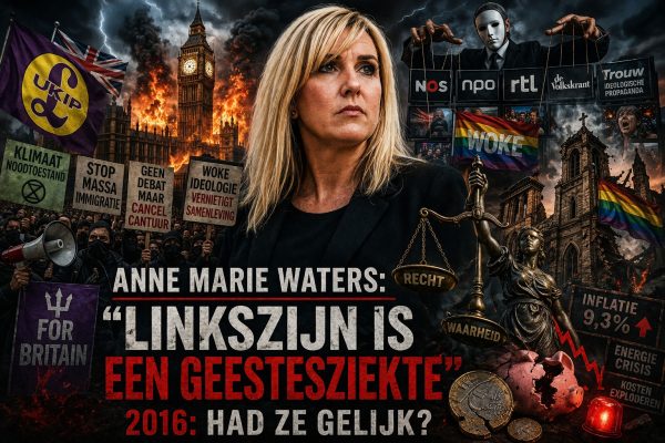 Anne Marie Waters linkszijn is een geestesziekte woke klimaatreligie analyse.