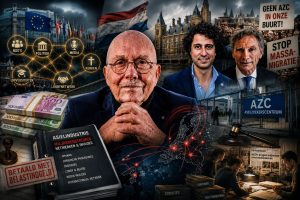 Onderzoeksjournalist Peter Siebelt spreekt bij NieuwRechts over de vermeende verwevenheid tussen ngo’s, politiek, media, kerken en de Nederlandse asielindustrie.