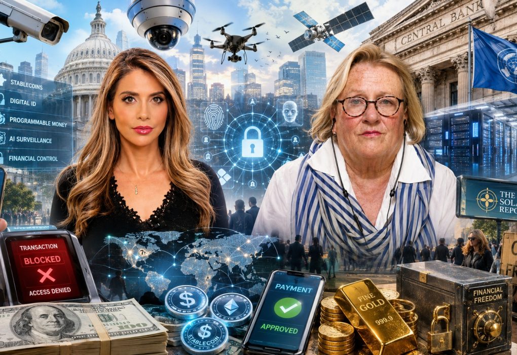 Catherine Austin Fitts waarschuwt voor programmeerbaar geld, digitale identiteit en financiële controle.