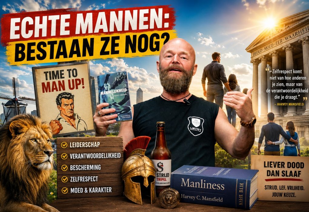 Bestaan echte mannen nog? In deze uitgebreide analyse bespreekt Rypke Zeilmaker bij Café Weltschmerz het boek Manliness van Harvey Mansfield. Over mannelijkheid, gezag, zelfrespect, leiderschap, feminisme, nihilisme, sociale druk en de crisis van de moderne man.