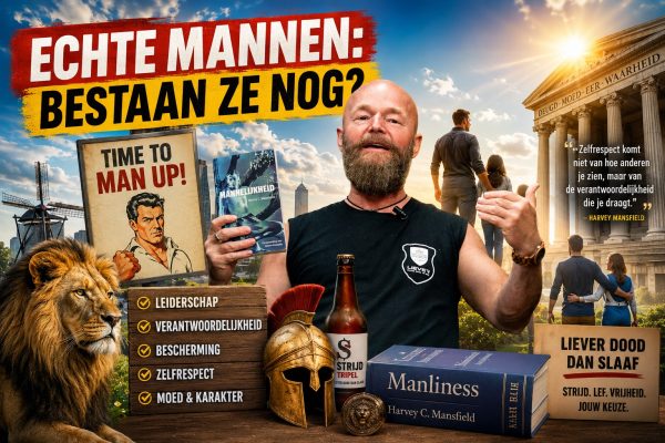 Bestaan echte mannen nog? In deze uitgebreide analyse bespreekt Rypke Zeilmaker bij Café Weltschmerz het boek Manliness van Harvey Mansfield. Over mannelijkheid, gezag, zelfrespect, leiderschap, feminisme, nihilisme, sociale druk en de crisis van de moderne man.