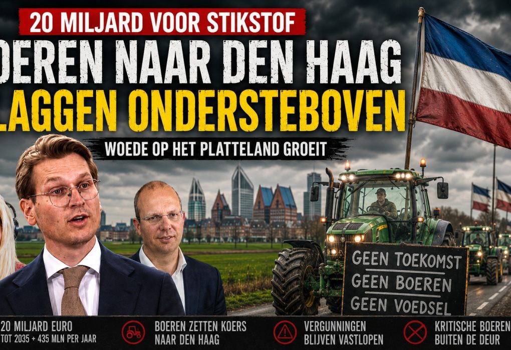 20 miljard voor stikstof: boeren trekken naar D. en Haag, kritiek op nieuw stikstofplan groeit