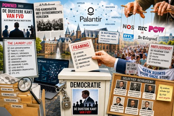 PowNed, FVD en de Strijd om de Werkelijkheid: Palantir, Framing, Dehumanisering en het Selectieve Geheugen van de Politiek.