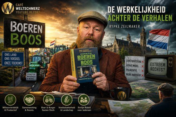 Rypke Zeilmaker bespreekt het boek Daarom zijn Boeren Boos tegen een achtergrond van boerenprotesten, trekkers, stikstofbeleid, landbouwgeschiedenis en het debat over de toekomst van de Nederlandse landbouw.