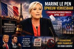 Marine Le Pen opnieuw verkiesbaar voor de Franse presidentsverkiezingen van 2027 na juridische uitspraak.