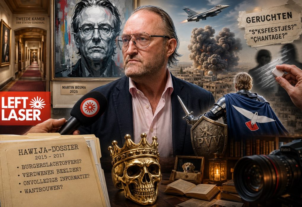Dion Graus openhartig interview over Wilders, Hawija-dossier en PVV interne dynamiek in Left Laser reportage.