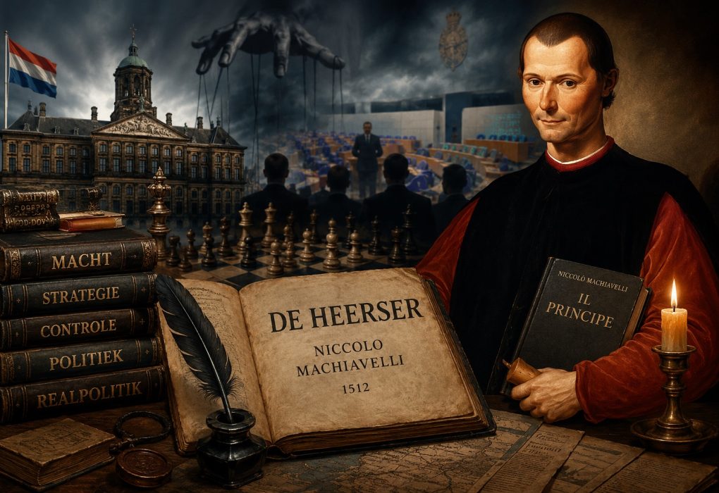Rypke Zeilmaker bespreekt Niccolò Machiavelli, machtspolitiek en De Heerser tijdens een YouTube-reportage van Café Weltschmertz over politieke strategie, realpolitik, machtsbehoud, ambtelijke invloed en historische machtsmechanismen.