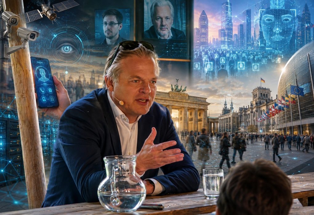 Pieter Omtzigt waarschuwt tijdens een lezing voor de opkomst van massasurveillance, AI, gezichtsherkenning en de uitholling van democratische controle.